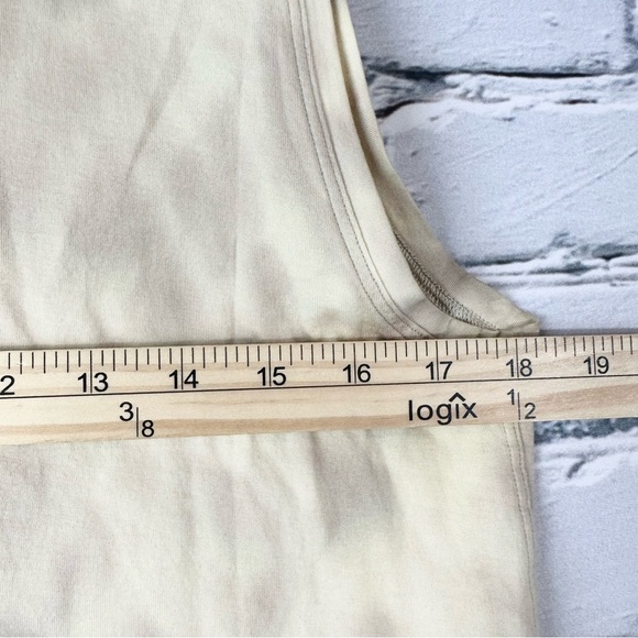 Lululemon NWT All Yours Tank Tie Dye Top Marmoleado Tie Dye Lemon Chiffon Size 4 - Picture 9 of 11